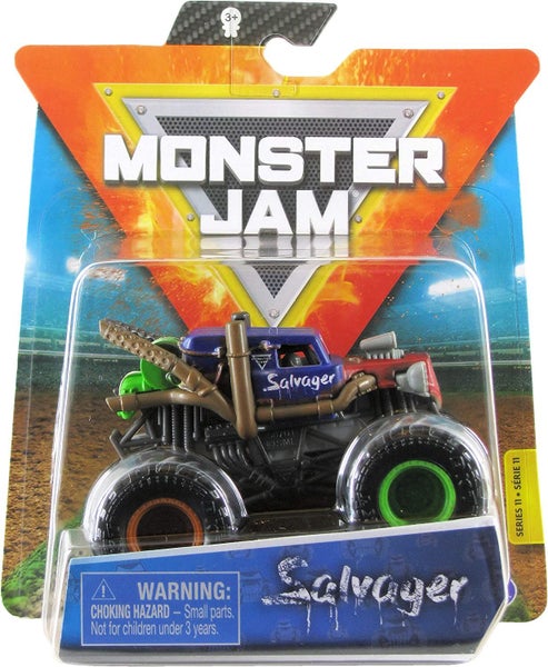 Monster Jam 1:64 Scale Series 11: Salvager - Wreckless Trucks Carousel 1