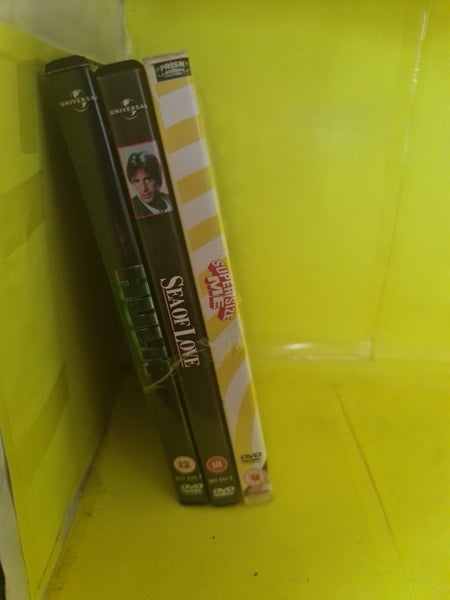 3 x ASSORTED DVD MOVIES AS SHOWN FOR $5.00 - ZONE 2 Carousel 1