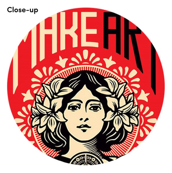Make Art Not War by Shepard Fairey Art Print - 18" x 24" Carousel 2