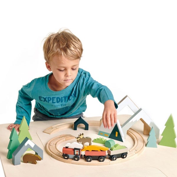 Tender Leaf Toys Fir Tree Set Carousel 2