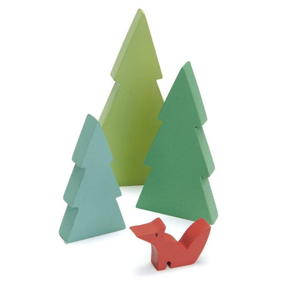 Tender Leaf Toys Fir Tree Set Carousel 3