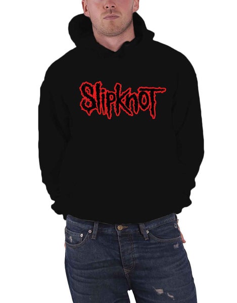 Slipknot band Logo gray chapter Official New Black Pullover Hoodie Carousel 1