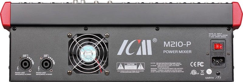 ICM M210-P 12 Channel 800W Powered Mixer (MX06)62863235173250112