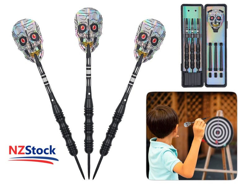 3Pcs Darts Metal Tip Set Local NZ Clearance Carousel 1