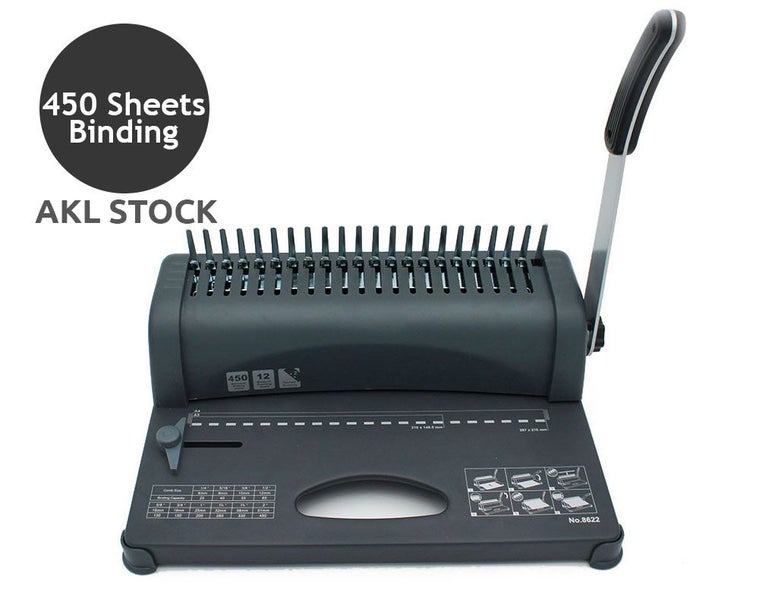 Comb Binding Machine Office Binder Carousel 1