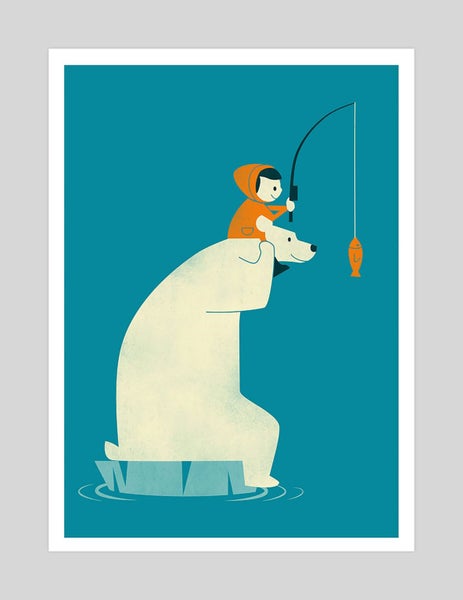 Dinner For Two by Jay Fleck Art Print - A3 Carousel 1