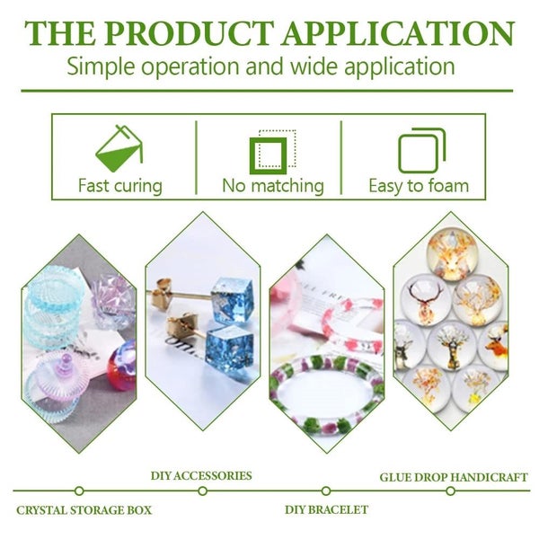 Ultraviolet Fast Curing UV Resin Clear-500G Carousel 2