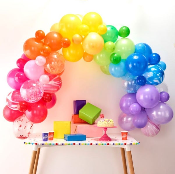 Balloon Arch Rainbow Pack of 85 Carousel 1