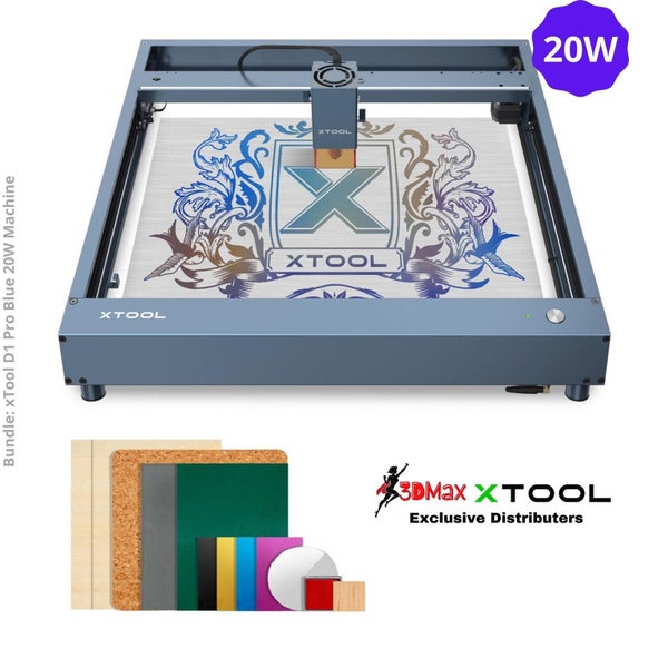 xTool D1 Pro 20W Higher Accuracy Diode DIY Laser Engraving & Cutting Machine Carousel 1