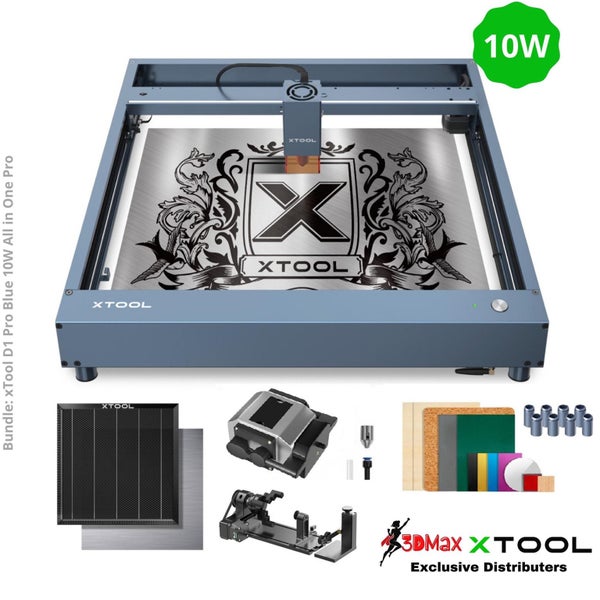 xTool D1 Pro 10W Higher Accuracy Diode DIY Laser Engraving & Cutting Bundle Carousel 1
