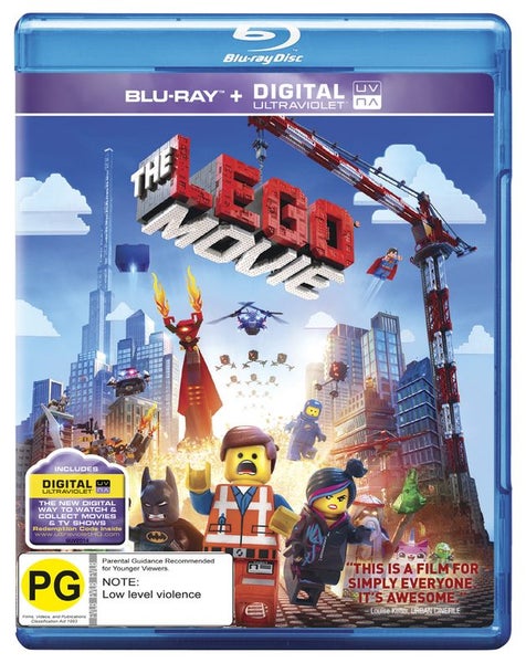 Blu Ray: The Lego Movie [Blu Ray + Digital] Carousel 1