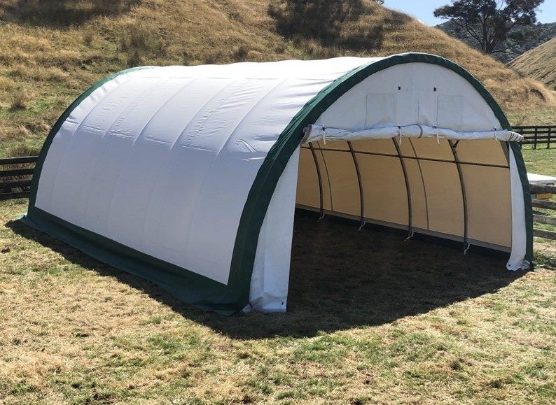 9.1m long x 6.1m wide Storage Shed/Garage/Shelter Carousel 1