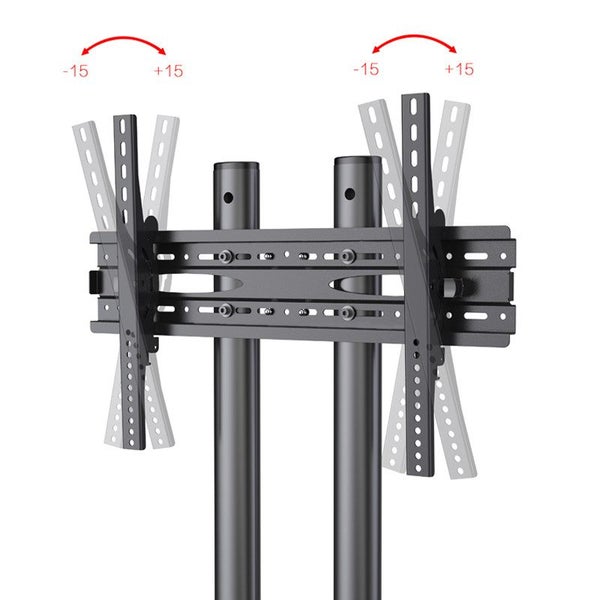 TV Bracket Stand Floor Stand 32"-65" 1.75m tall 90cm wide with wheels Carousel 13