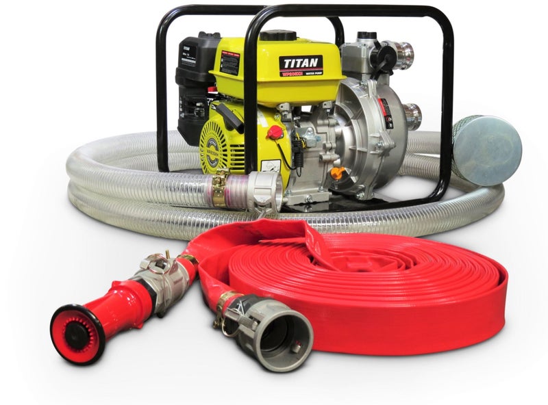 High Pressure Fire Fighting Pump + Hose Kit!! **FREE DELIVERY!!** Carousel 1