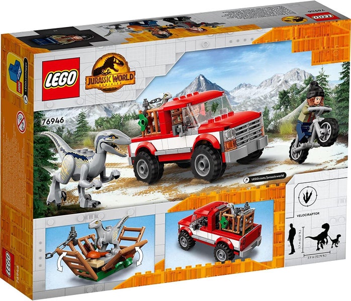 LEGO Jurassic World Dominion: Set 76946 - Blue & Beta Velociraptor Capture Carousel 2