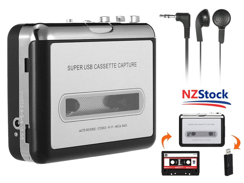 PTN New Walkman USB Cassette Player Tape to MP3 Converter Sale Sale Carousel 1