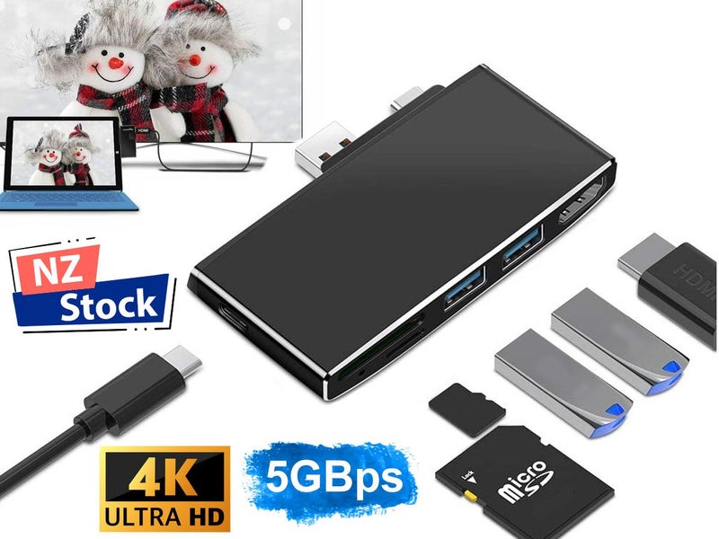 New Surface Pro 7 USB C Hub Docking Station on Afterpay Carousel 1