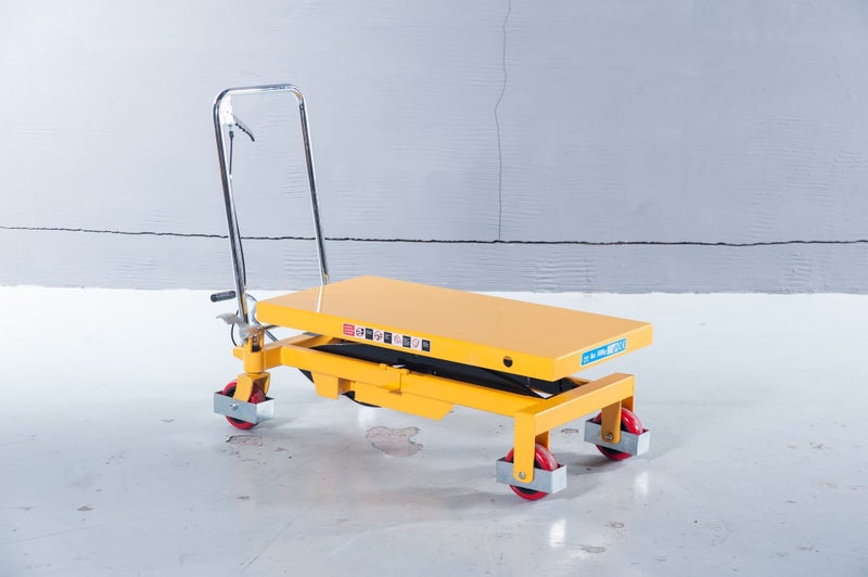 Trolley Mobile Hydraulic Scissor Lift 300kg Carousel 3