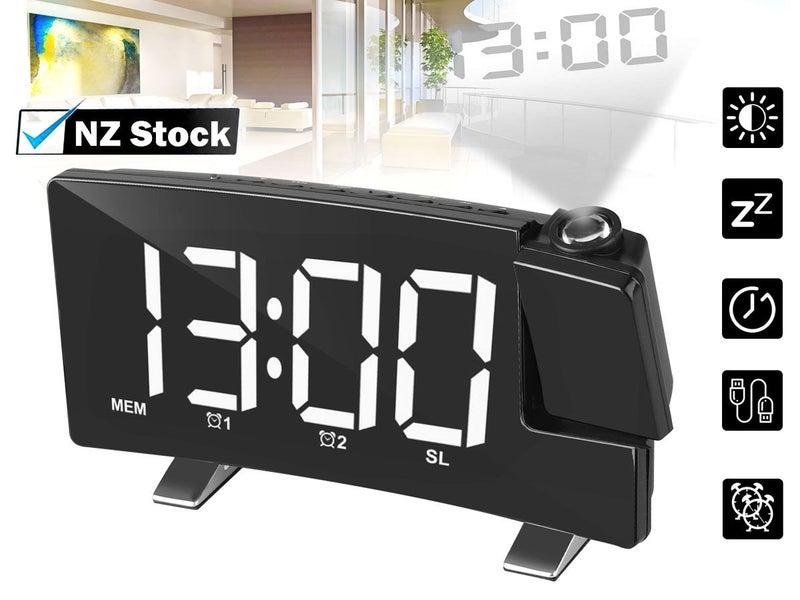 Digital Clock with Dual Alarm (Over Stocked) Carousel 1