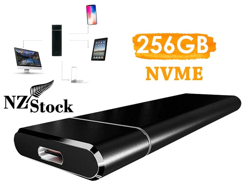 Portable Hard Drive 256GB Local NZ Clearance Carousel 1