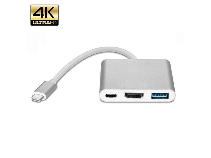 USB-C Extender Hub Thunderbolt 3 Adapter USB Type C Hub To HDMI-compatible 4K Carousel 1