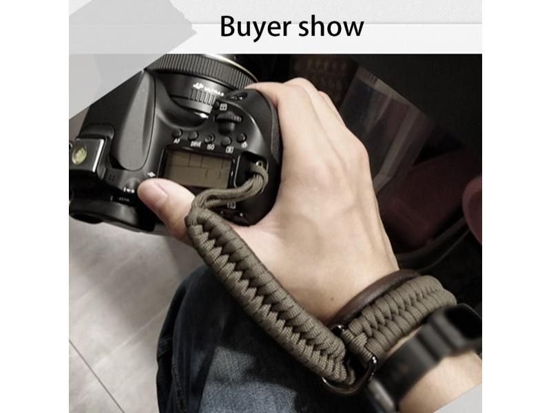 Anti-lost Camera Wrist Strap Durable Parachute Rope Hand Quick Release Portable Carousel 2