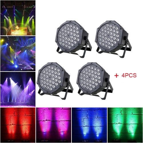 8 X 36LEDs Professional DMX-512 RGB LED Strobe Stage PAR Light 5 in 1 (SALE) Carousel 2
