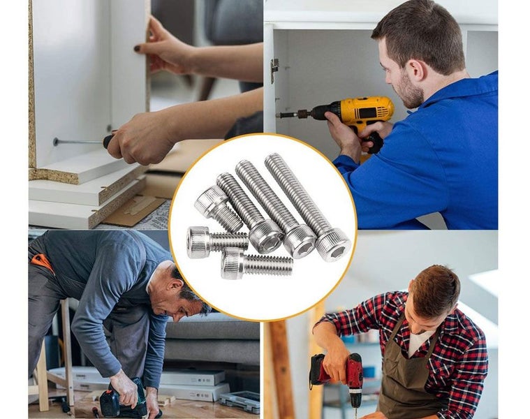 New 1080Pcs Hex Allen Head Socket Set Screw Bolts Kit Sale Sale Carousel 2