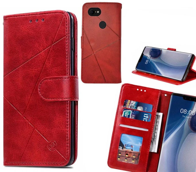 Google Pixel 3 XL Case Fine Leather Wallet Case Carousel 1