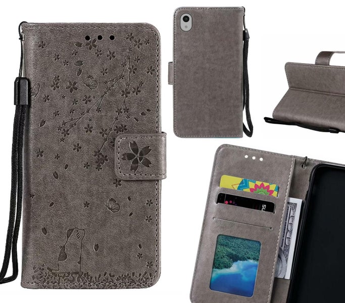 Sony Xperia Z5 Case Embossed Wallet Leather Case Carousel 1