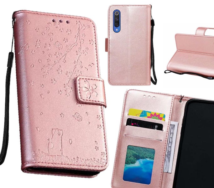 Xiaomi Mi 9 SE Case Embossed Wallet Leather Case Carousel 1