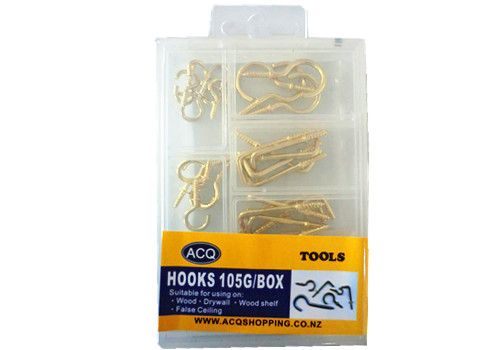 Hardware Hooks (12 Packs) Carousel 1