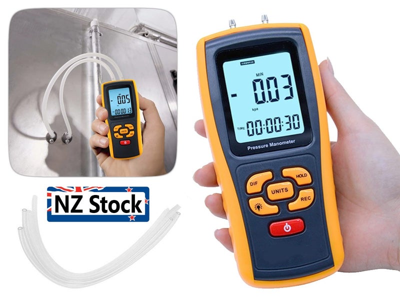 Digital Manometer Air Pressure Gauge Carousel 1