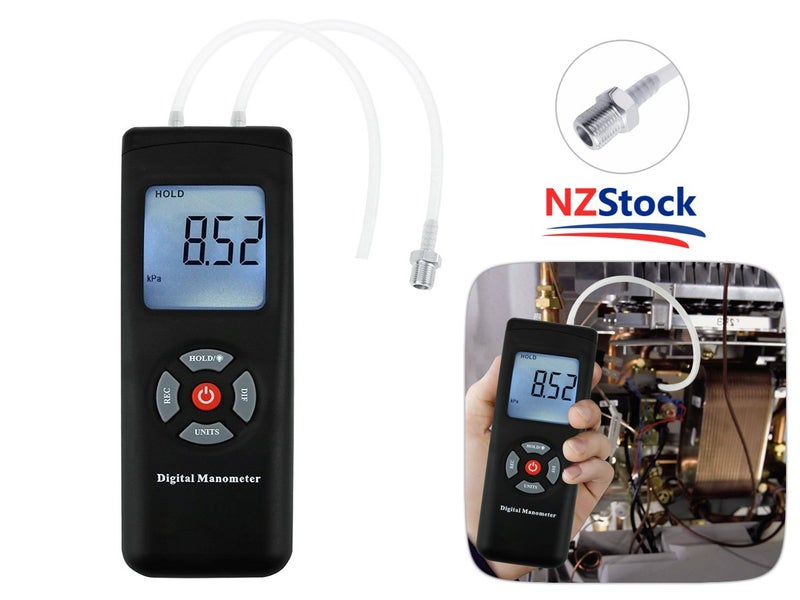 Digital Manometer Air Pressure Gauge Carousel 1