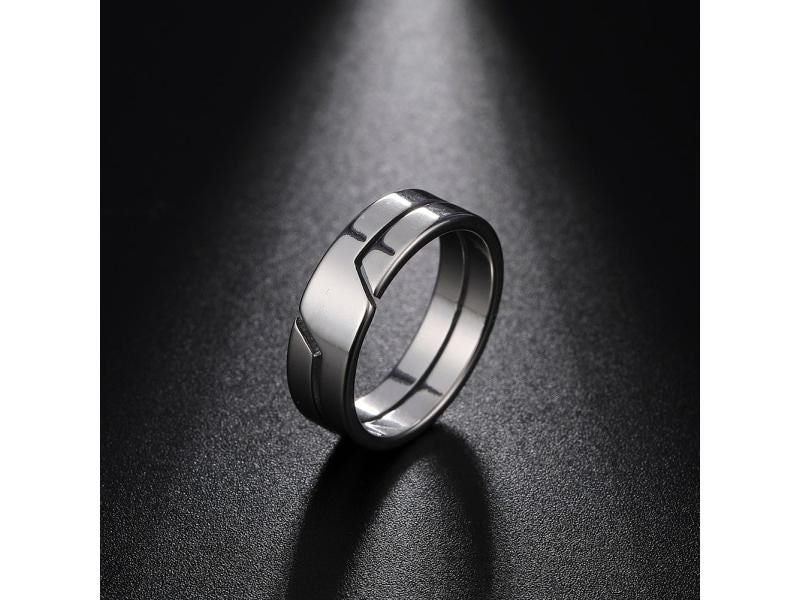Skyrim Stainless Steel Men Women Couple Ring Fashion Jewelry Gift Carousel 2