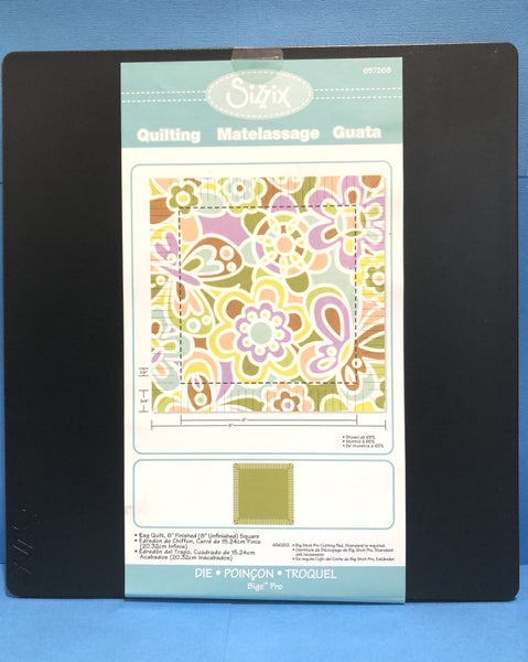 Sizzix Bigz Pro Quilting - Rag Quilt 6 inch finished square - E-657268 Carousel 1