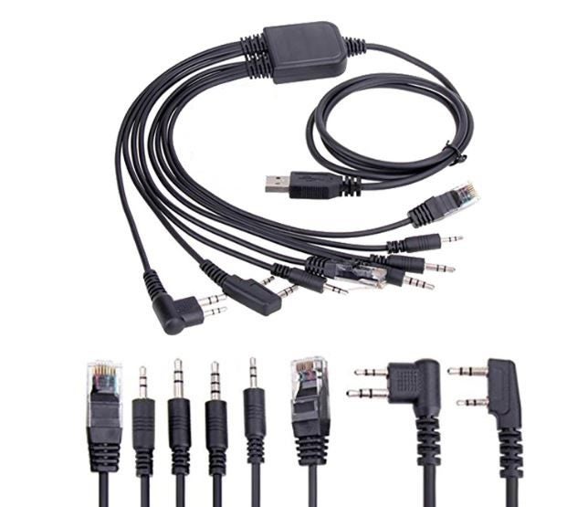 8 Way Radio Programming USB Cable with Drivers Link Carousel 1