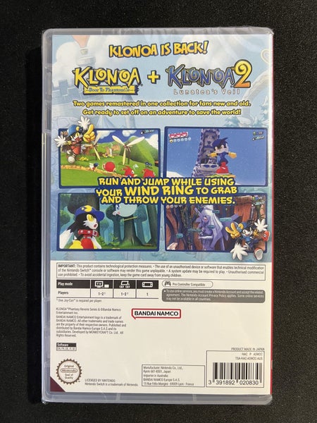 Klonoa Phantasy Reverie Series (Brand New & Sealed) - Nintendo Switch Game Carousel 2