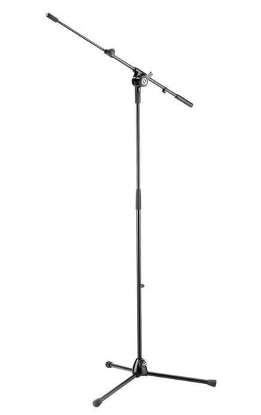 K&M - 25600-300-55 - Mic Stand With Telescopic Microphone Stands - Boom Arm. Carousel 1