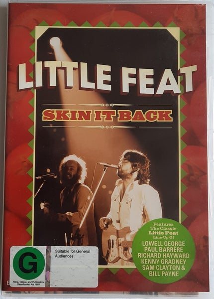 Little Feat - Skin It Back – DVD – Used Carousel 1