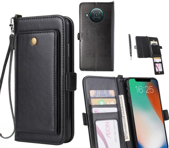 Nokia X10 5G Case Retro Leather Wallet Case Carousel 1