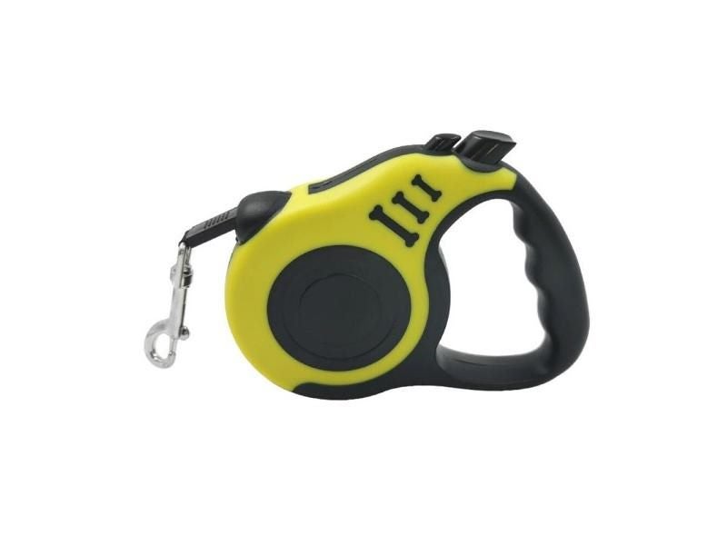 3/5m Durable Nylon Dog Cat Lead Extension Auto Retractable Lead Carousel 1