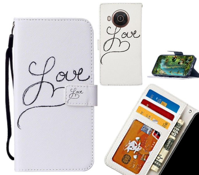 Nokia X20 5G case leather wallet case printed ID Carousel 1