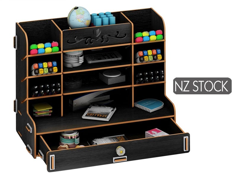 Wooden Desk Organiser NZ Clearance Carousel 1