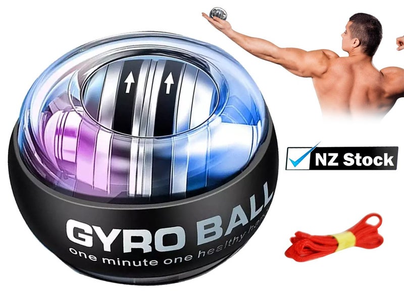 Gyroscope Force Wrist Power Ball LED NZ Clearance Carousel 1