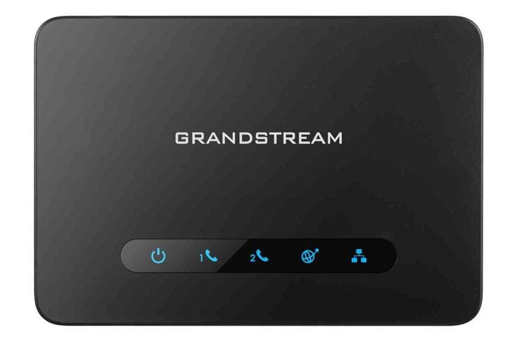 Grandstream HT812 2 Port ATA with Gigabit NAT Router Analog Telephone Carousel 2
