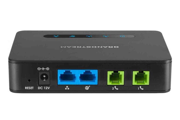 Grandstream HT812 2 Port ATA with Gigabit NAT Router Analog Telephone Carousel 3