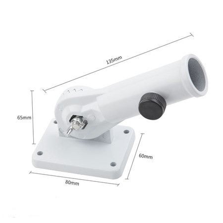 Multi-Position Flag Pole Mounting Bracket with Hardwares Carousel 6