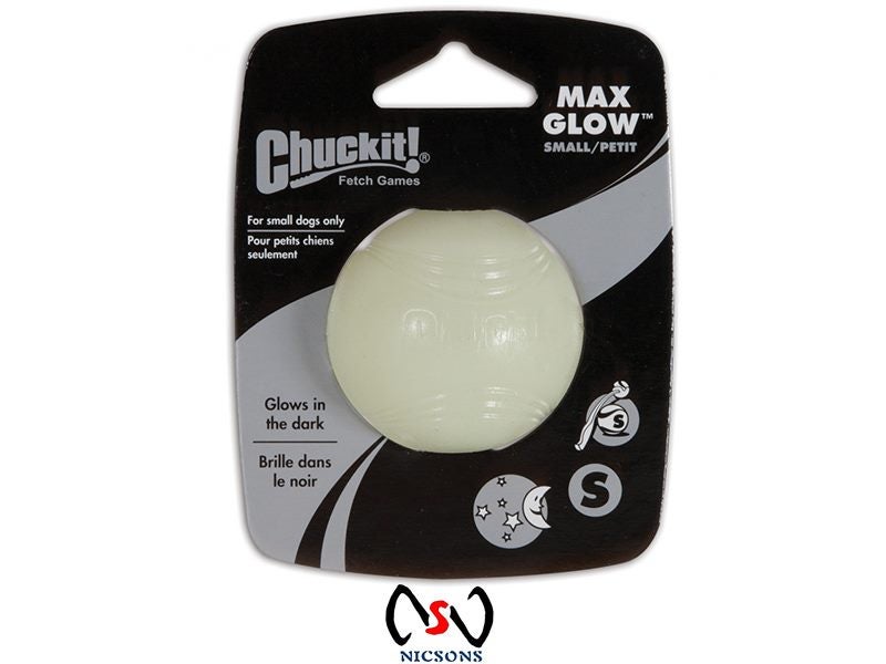 Chuckit Dog Toy Max Glow Ball Small Carousel 1