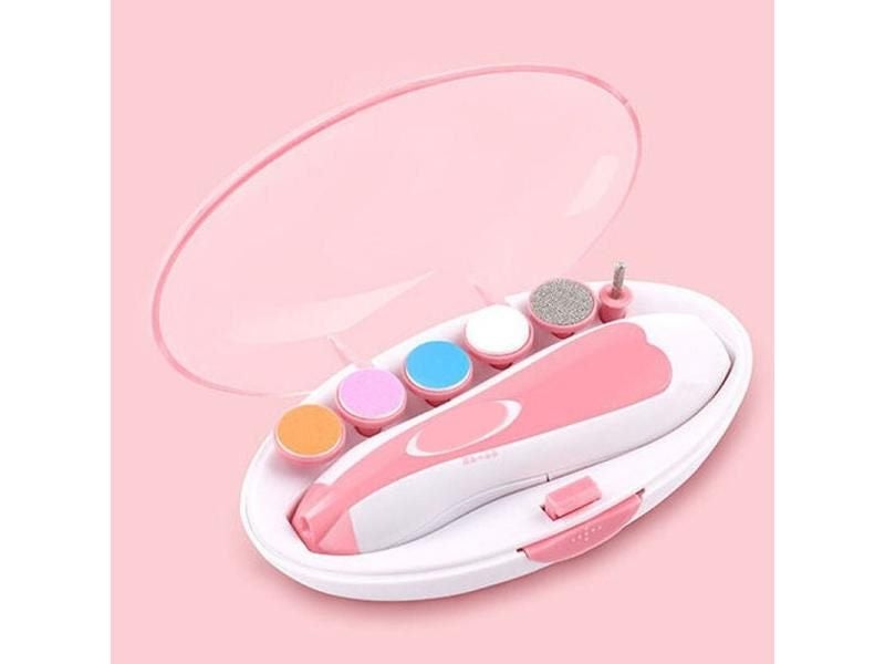 Electric Baby Nail Trimmer 6 Heads Baby Nail Clipper Baby Manicure Scissors Carousel 2